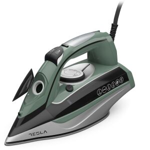 Naparovacia žehlička Tesla IR600BGP s funkciou iPump, 3000W, zelená - Parné čističe, Šijacie stroje, Parné stanice, Ručné naparovače, Žehličky a Upratovacie stroje