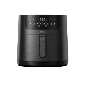 Фритюрник Tesla AF800B, 8 л, 1800W, цифров панел, 8 програми, Черен