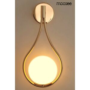 Moosee Roma Arany Fali Lámpa Tejüveg Gömbbúrával 136608941 - Moosee