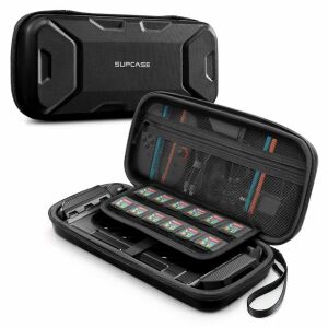 Supcase Carrying Plus Nintendo Switch 2 konzolhoz - fekete 136611618 - Játékkonzol táska