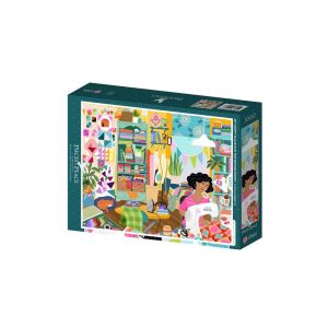 Pieces & Peace 1000 db-os puzzle - My Happy Place is in the Sewing Room (0198) 136614706 - Puzzle & Kirakó