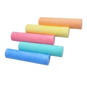 Színes Aszfaltkréta Készlet Gyerekeknek - 20 db, Tárolóvödörrel