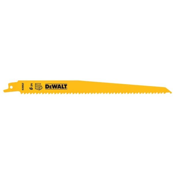DEWALT Orrfűrészlap, 228mm, 5db, műanyag, kettősfém
