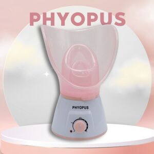 Промоционална снимка на уреда за парна баня за лице Phyopius - Устройство за грижа за лицето
