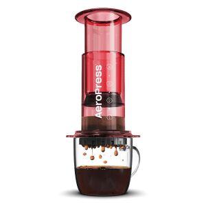 AeroPress Clear kávékészítő, Piros 136628477 - Kávéfőző kiegészítő