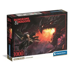 Clementoni Dungeons & Dragons Dark Elf Puzzle - 1000 darabos 136628732 - Clementoni