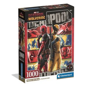 Clementoni Deadpool & Wolverine 1000 darabos puzzle 136628912 - Clementoni