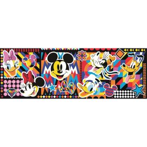 Clementoni Disney Mickey Pop Art Panorama Puzzle - 1000 db 136628915 - Clementoni