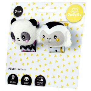 Majom és Panda csuklócsörgő 2db-os szett 136629159 - Csörgő