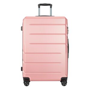 BONTOUR SPINNER RoseGold veliki kofer s dvostrukim kotačima, pogled sprijeda - Pribor za oblačenje