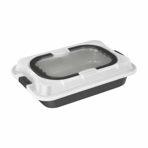 Téglalap alakú tepsi fedővel, antracit színű Berlinger Haus BH 8694 140630099 - Berlinger Haus