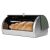 Berlinger Haus matte green bread box with bread inside
