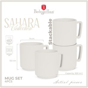Sada 4 šálok Sahara Berlinger Haus BH 10010 140667797 - Servírovanie