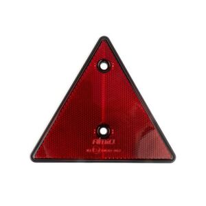 Reflektierendes Warndreieck für Anhänger, Farbe rot, Amio 136634255 - AMiO