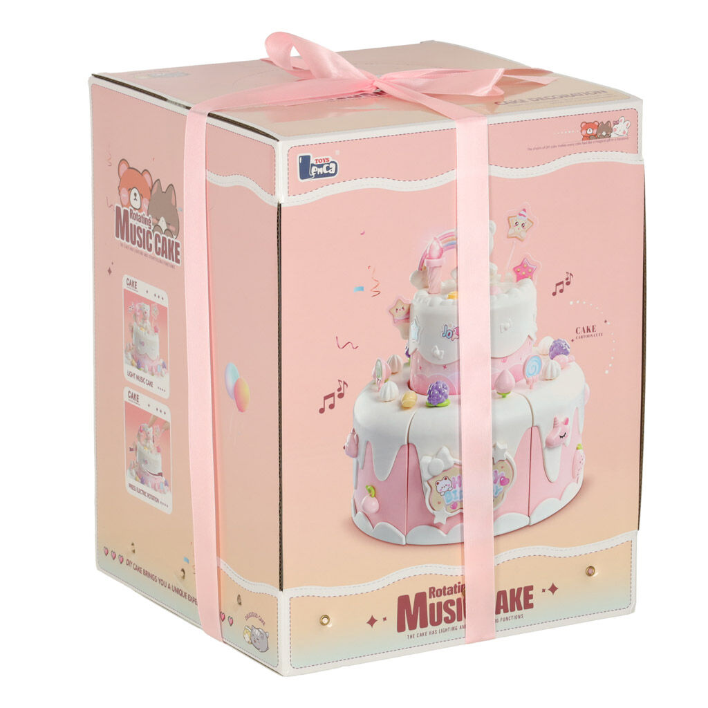 Születésnapi torta felhalmozott vágás tépőzár zene könnyű konyha...