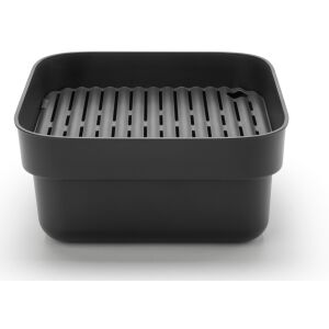 Brabantia 1003315 Bol de spălat și scurs, 16,1 x 37,4 x 34,4 cm, Sigur pentru vase antiaderente, Gri închis 136645520 - Scurgator vase