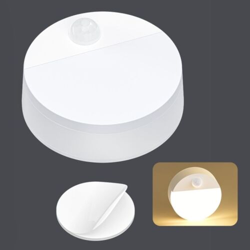 1 db Vezeték Nélküli LED Éjszakai Lámpa – Elemes, PIR Mozgásérzékelővel, Kompakt Világítás 136647642