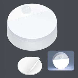 1 db Elemes, Vezeték Nélküli, Öntapadós LED Éjszakai Lámpa Mozgásérzékelővel 136648830 - Irányfény