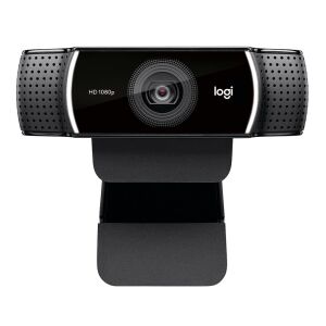 Widok z przodu kamery internetowej Logitech C922 Pro Stream - Logitech Kamera internetowa