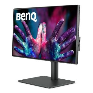 BenQ PD2506Q 25-Zoll 2K Ultra HD Monitor, schräge Ansicht - BenQ