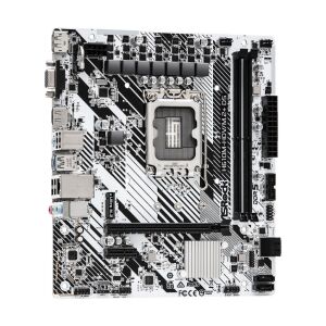 ASRock H610M-HDV/M.2+D5 Motherboard, top view - ASRock Motherboard
