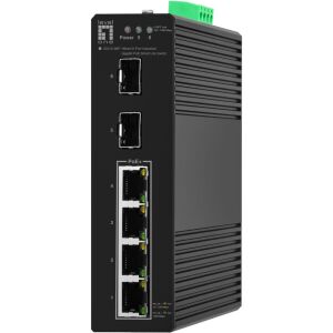 LevelOne IGS-2106P Gigabit PoE Switch Industrial - 6 porturi 136653795 - LevelOne Switch-uri