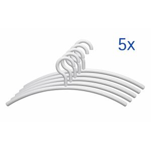Maul 9451502 Fehér Műanyag Vállfa szett, 5 darabos - Maul