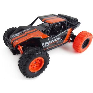 Amewi RC Buggy Trench Truck Off-Road Ferngesteuertes Geländefahrzeug 1:24 - Orange/Schwarz (22400) 136654062 - Amewi