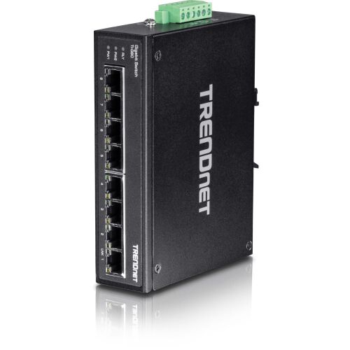 TRENDnet TI-G80 Gigabit 8-Port DIN-Rail Switch (TI-G80)