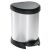 Deco Bin 15L silberner Treteimer aus Metall 136656681