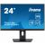 Monitor Iiyama ProLite XUB2492QSU-B1 de 24 inch IPS, vedere frontală