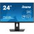 Monitor Iiyama ProLite XUB2492QSU-B1 de 24 inch IPS, vedere frontală