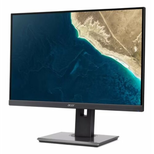Monitor IPS LED Acer 24" B247WE5b, WUXGA 1920 x 1200, VGA, HDMI, DisplayPort, Pivot, Boxe, 100 Hz, 4 ms Negru (UM.QB7EE.502)
