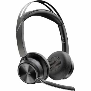 HP Poly Voyager Focus 2 Teams Call Center Sztereo Headset - Fekete (9T9J4AA#AC3) 136660007 - HP