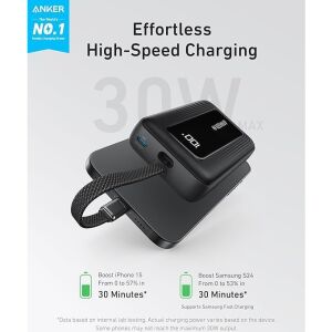 Anker Zolo 10000mAh Безжична външна батерия зарежда телефон - Външна батерия и Powerbank