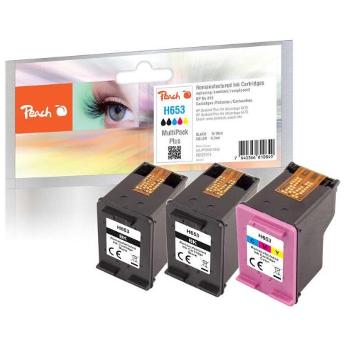 Peach PI300-1046 tintapatron 3 dB Kompatibilis Standard teljesítmény Fekete, Cián, Magenta, Sárga (PI300-1046) 138486354