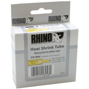 DYMO zsugorcső 19mm 4,64-8,70 sárga (18058) 136662108 - Nyomtató, nyomtató kellékanyag