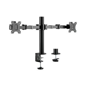 LogiLink BP0106 17"-32" Monitor asztali tartó kar - Fekete (2 kijelző) (BP0106) 136662119 - Logilink