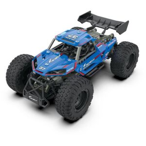 Amewi DIY RC Blazer Buggy, niebieski zdalnie sterowany samochód, model w skali 1:18 - Amewi