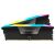CORSAIR Vengeance RGB DDR5 RAM - 48GB (2x24GB) 6000MHz CL36 136663209