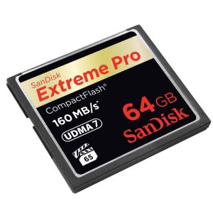 64GB Compact Flash Sandisk Extreme Pro (SDCFXPS-064G-X46 / 123844) (SDCFXPS-064G-X46 / 123844)