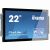 Schräge Ansicht des Iiyama ProLite TF2234MC-B7X 22-Zoll Touchscreen Monitors
