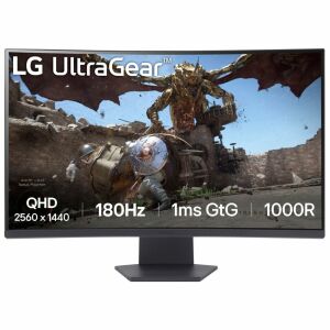 LG 32'' ULTRAGEAR 2.560 X 1.440 180HZ 1MS AMD FREESYNC HDR10 1000R ÍVELT MONITOR (32GS60QX-B) 137065527 - LG Monitor