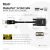 CLUB3D CAC-1012 video átalakító kábel 2 M DisplayPort VGA (D-Sub) Fekete (CAC-1012) 141649650
