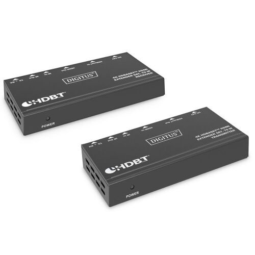 Digitus DS-55520 4K HDBaseT HDMI Extender Set 70m Black (DS-55520)