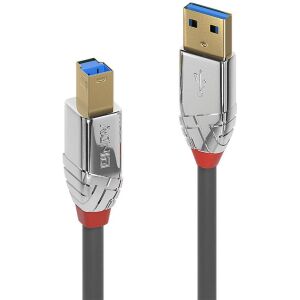 Lindy 36664 cabluri USB 5 m USB 3.2 Gen 1 (3.1 Gen 1) USB A USB B Gri (36664) 136672250 - Cabluri de date