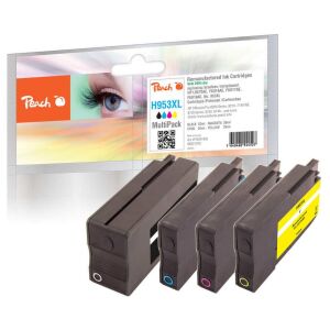 Peach PI300-932 tintapatron 4 dB Kompatibilis Nagy (XL) kapacitású Fekete, Cián, Magenta, Sárga (PI300-932) 136672733 - Peach