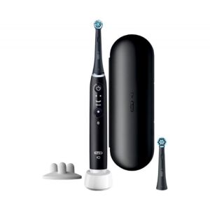 Oral-B iO Series 6s Black Lava (4210201409137) Електрическа четка за зъби Въртяща се/осцилираща Черна 137586138 - Braun