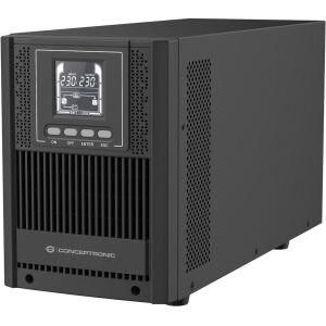 Conceptronic ZEUS52E2K Unterbrechungsfreie Stromversorgung (USV) Doppelwandler (Online) 2 kVA 1800 W 6 AC-Ausgänge (ZEUS52E2K) 136678502 - Conceptronic