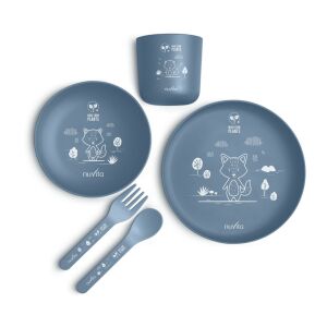 Nuvita 5 részes étkészlet - Powder Blue - 8465 136679228 - Nuvita